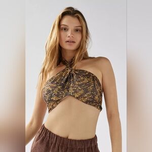 Out From Under for Urban Outfitters - Bossa Nova Halter Bra Top Size M